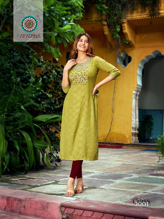 Aradhna Fashion Class Vol 3 Ethnic Wear Wholesale Kurtis Catalog